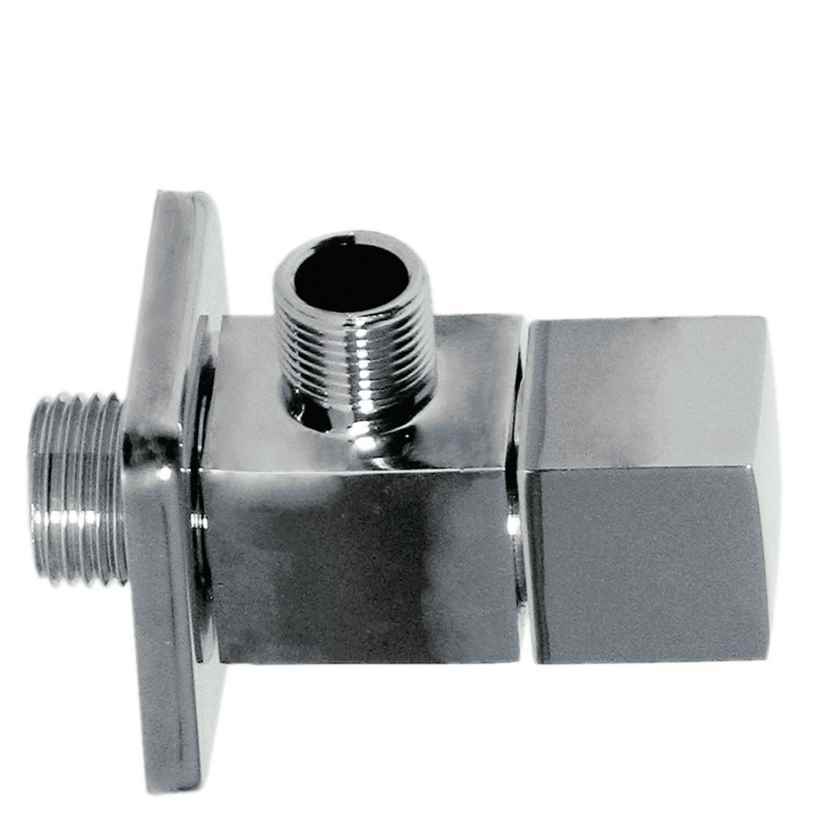 LLAVE REGULACION 1/2"X3/8" CUADRADA TRES CROMO 