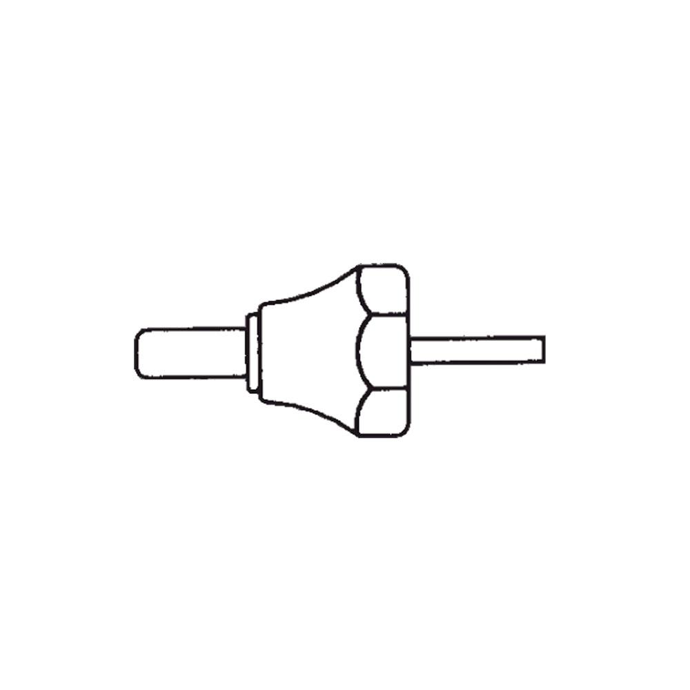 CONJUNTO MANETA LATON CROMADO PARA PRESTO 1000M 