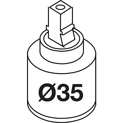 CARTUCHO 35Ø GRIFERIA TRES -9134591-