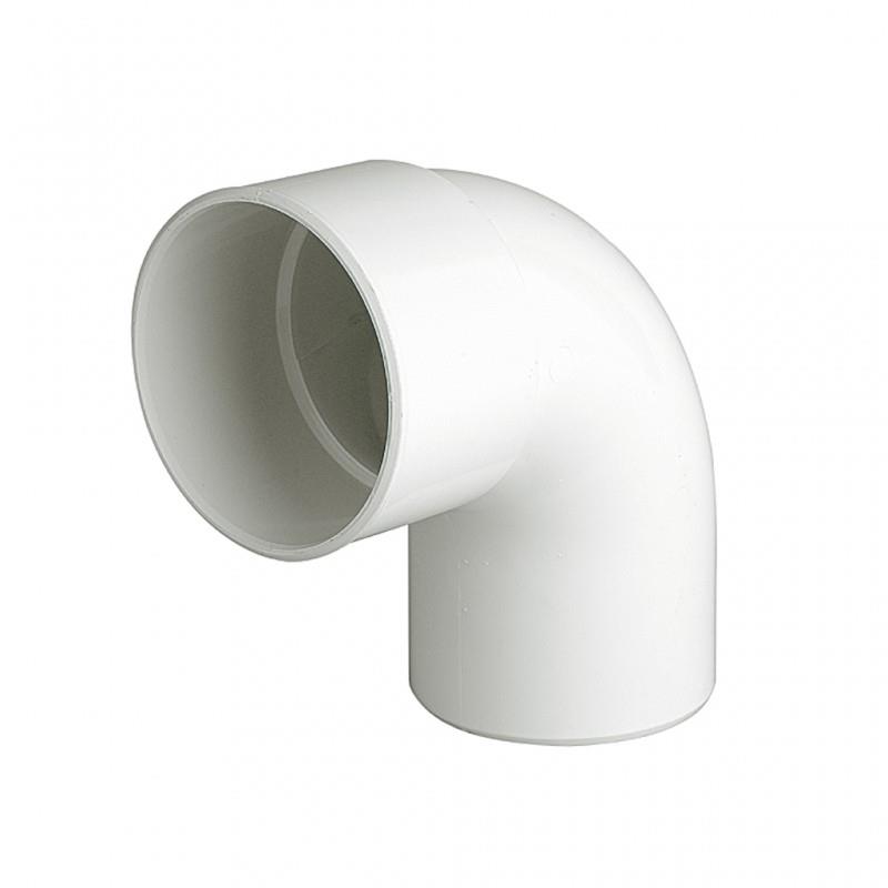 CODO BAJANTE 80-87º M/H BLANCO 38021