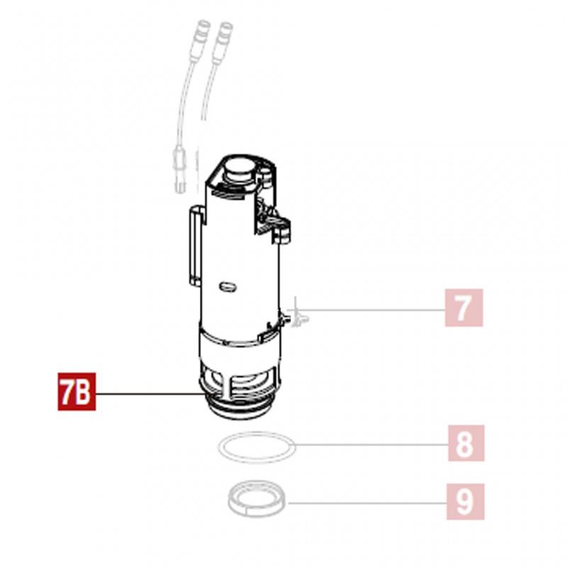 JUNTA MECANISMO DESCARGA 31X64X2,8 JIMTEN -31531-