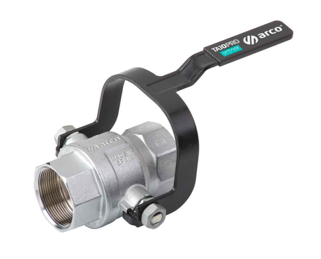 VALVULA ESFERA TAJO PRO DOBLE EJE H/H 2" PN-40 -01