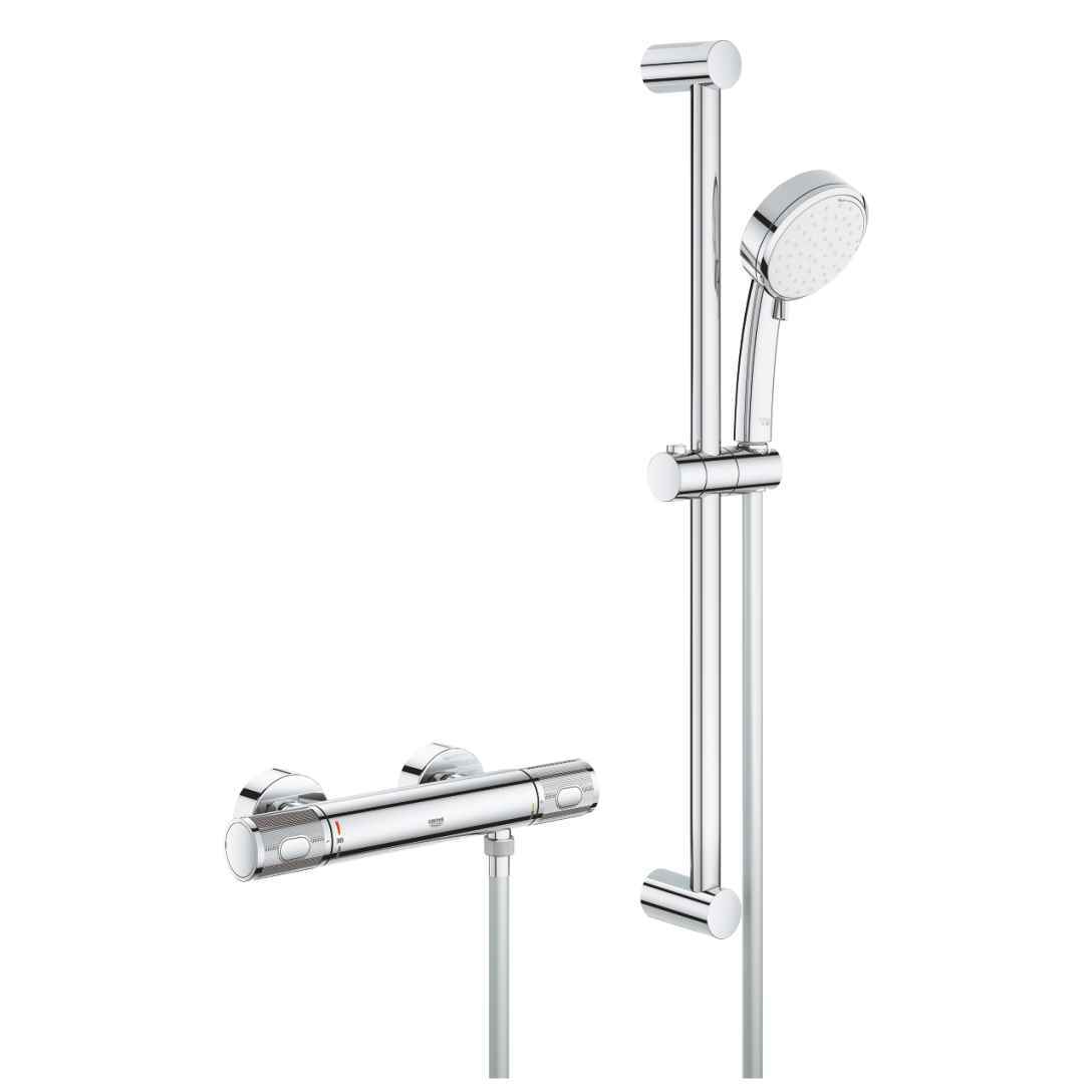 GROHE CJTO G1000 PERFORMANCE TERMOST. DUCHA CROMO