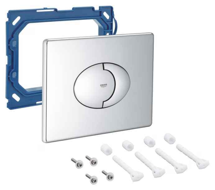GROHE PULSADOR SKATE AIR PLACA+PULSADOR CROMO