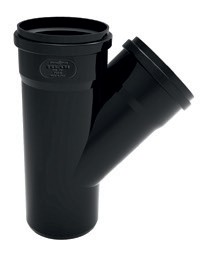 TE 200X45º BAJANTE INSONORIZADA PHONOBLACK