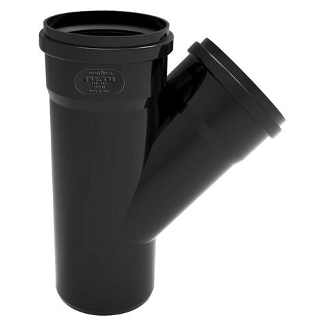 TE 110X45º BAJANTE INSONORIZADA PHONOBLACK