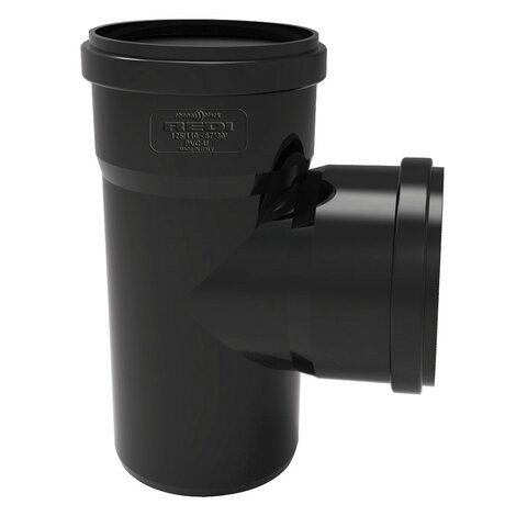 TE 90X87º BAJANTE INSONORIZADA PHONOBLACK