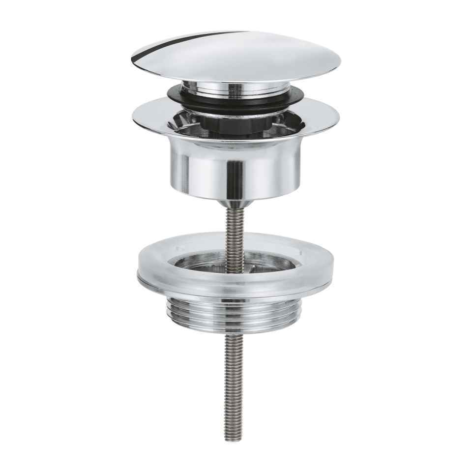 GROHE VALVULA DESAGÜE PUSH-OPEN CROMO