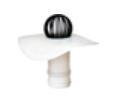 CAZOLETA PVC DE 160 M/M CON PARAGRAVILLAS