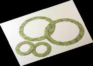 JUNTA P/BRIDA SIN AMIENTO DIN2690 DN65 21/2" JBKSA